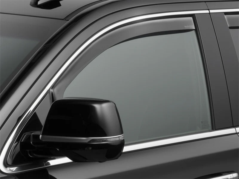 WeatherTech 16-19 Chevrolet Cruze Front Side Window Deflectors - Dark Smoke - Image 4