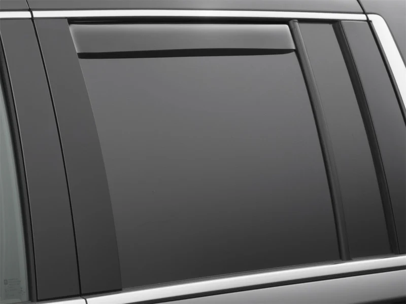 WeatherTech 16-19 Chevrolet Cruze Rear Side Window Deflectors - Dark Smoke - Image 3