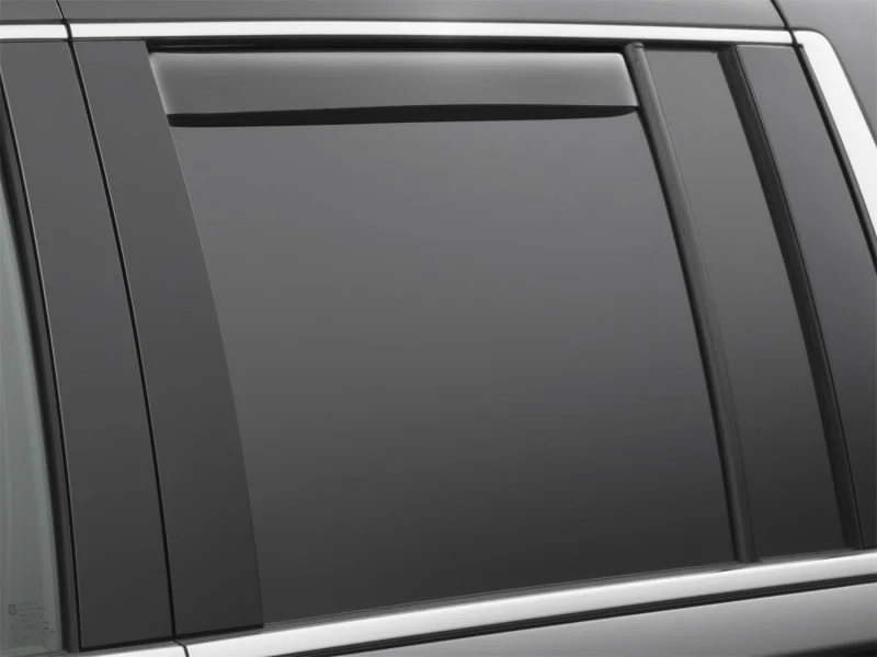WeatherTech 16-19 Chevrolet Cruze Rear Side Window Deflectors - Dark Smoke - Image 4