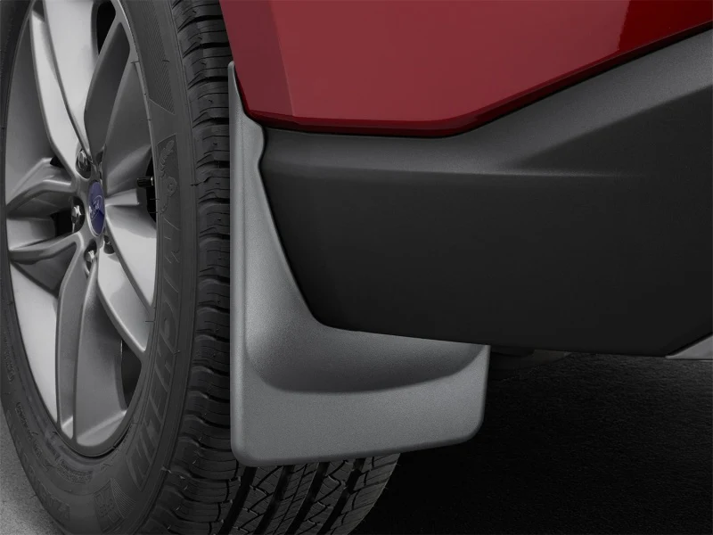 WeatherTech 16+ Ford Edge SE / SEL / Titanium Trim No Drill Mudflaps - Black (Not For Sport Trim) - Image 4