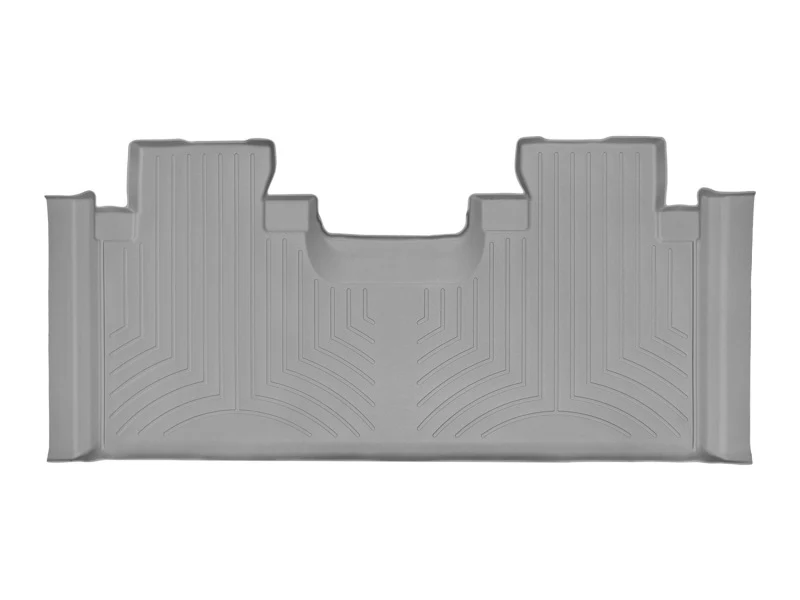 WeatherTech 17+ Ford F-250 Supercab Rear FloorLiner - Grey w/ First Row Bucket Seats - Image 4