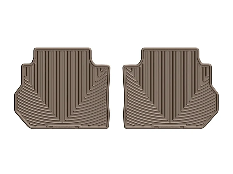 WeatherTech 17+ GMC Acadia / Acadia Denali Rear Rubber Mats - Tan