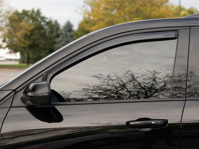 WeatherTech 18-23 Chevrolet Traverse Front Side Window Deflectors - Dark Tint - Image 2