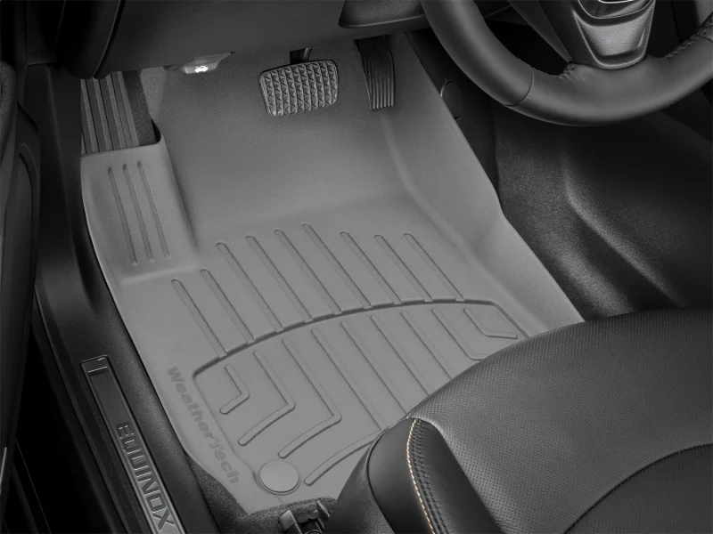 WeatherTech 18-24 Chevrolet Equinox Front FloorLiner HP - Grey - Image 11