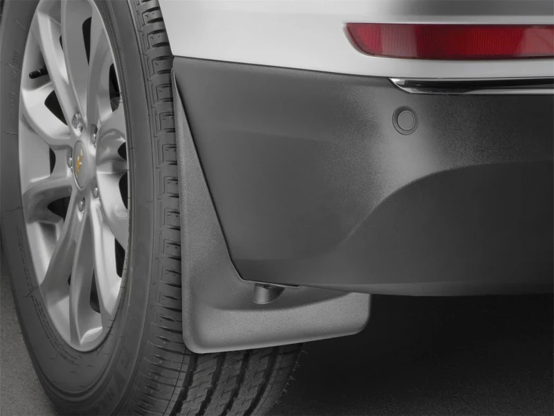 WeatherTech 18-24 Chevrolet Equinox No Drill Mudflaps - Black - Image 2