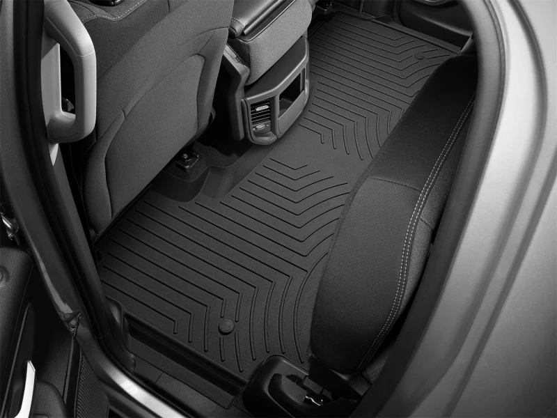 WeatherTech 19-21 Dodge Ram 1500 Quad Cab Rear FloorLiner HP - Black - Image 2