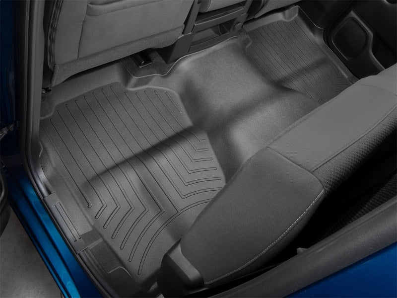 WeatherTech 19-23 Chevrolet Silverado 1500 / GMC Sierra/Sierra Denali 1500 Rear FloorLiner - Black - Image 12
