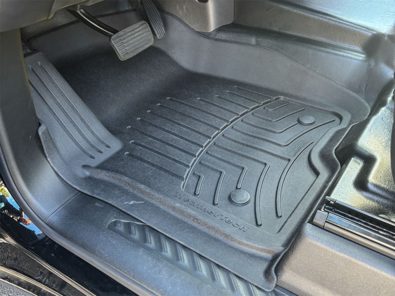 WeatherTech 19-25 Chevy Silverado Crew Cab / Double Cab Front FloorLiner HP - Black - Image 11