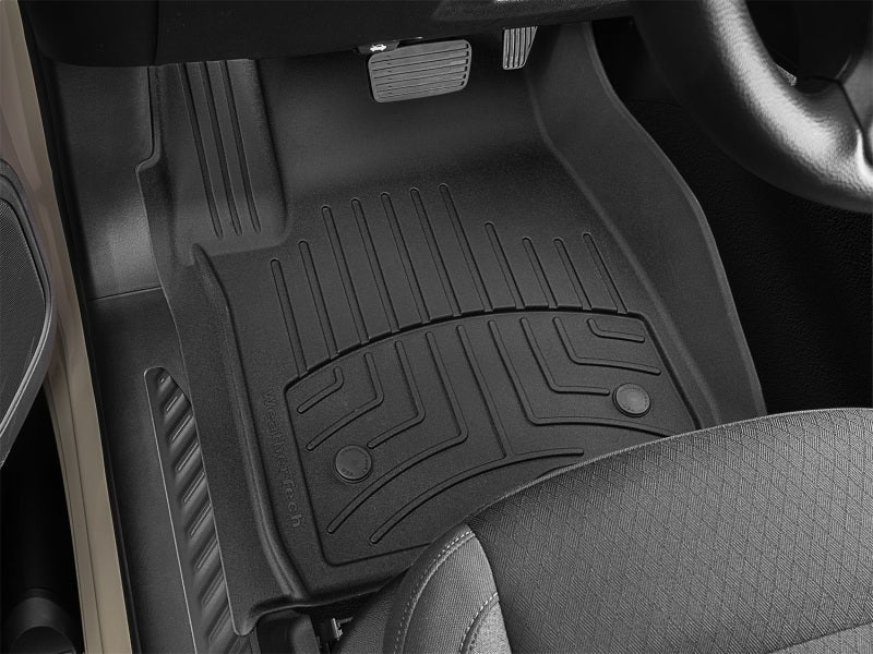 WeatherTech 19-25 Chevy Silverado Crew Cab / Double Cab Front FloorLiner HP - Black - Image 4