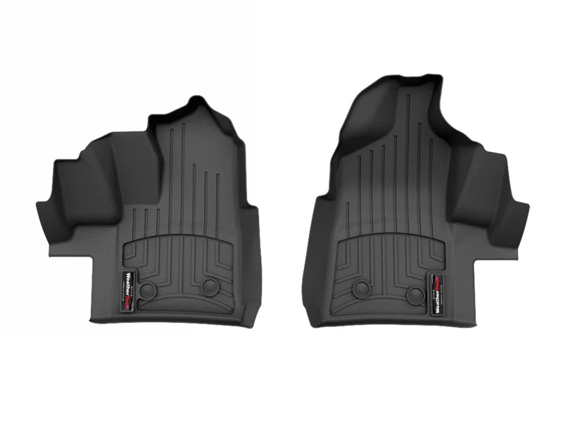WeatherTech 20-21 Ford Transit (w/Vinyl Floors) Front FloorLiner - Black