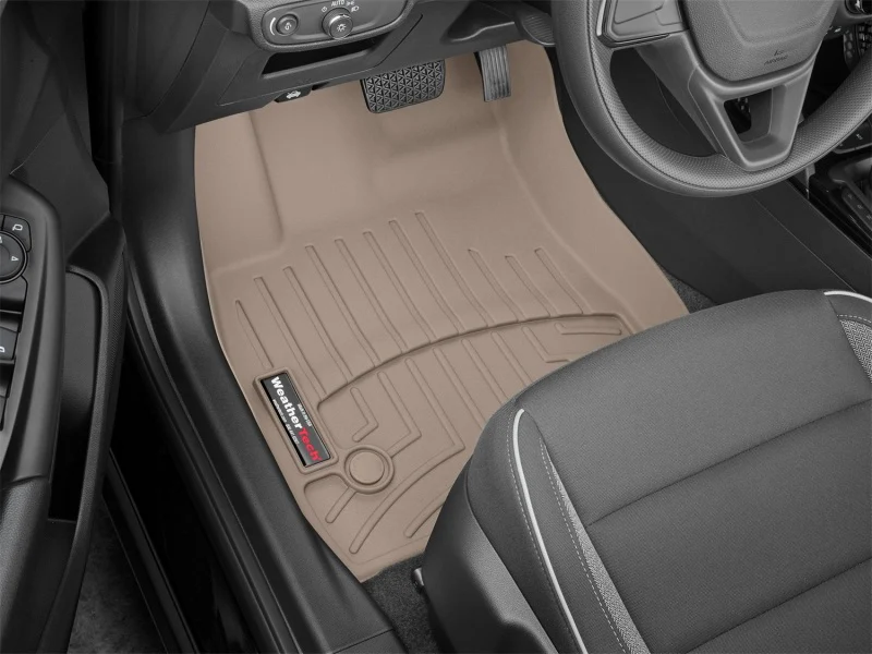 WeatherTech 20-24 Chevrolet TrailBlazer Front FloorLiner - Tan - Image 10