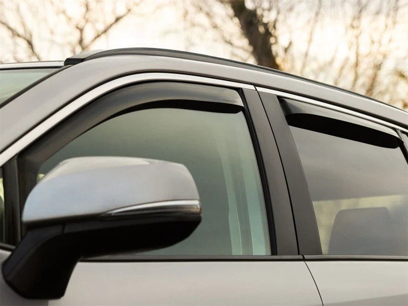 WeatherTech 20-25 Ford Escape (Incl. Hybrid) Front Side Window Deflectors - Dark Tint - Image 2
