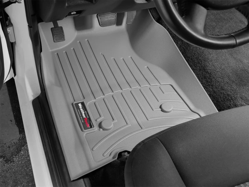 WeatherTech 2004-2012 Chevrolet Colorado Front FloorLiner - Grey - Image 5