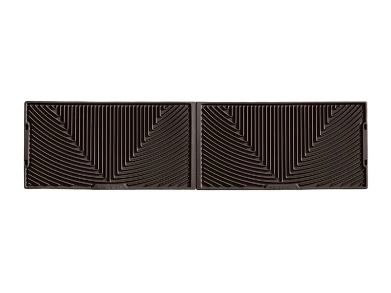 WeatherTech 2008-2010 Ford F-250/F-350/F-450/F-550 Rear Rubber Mats - Cocoa
