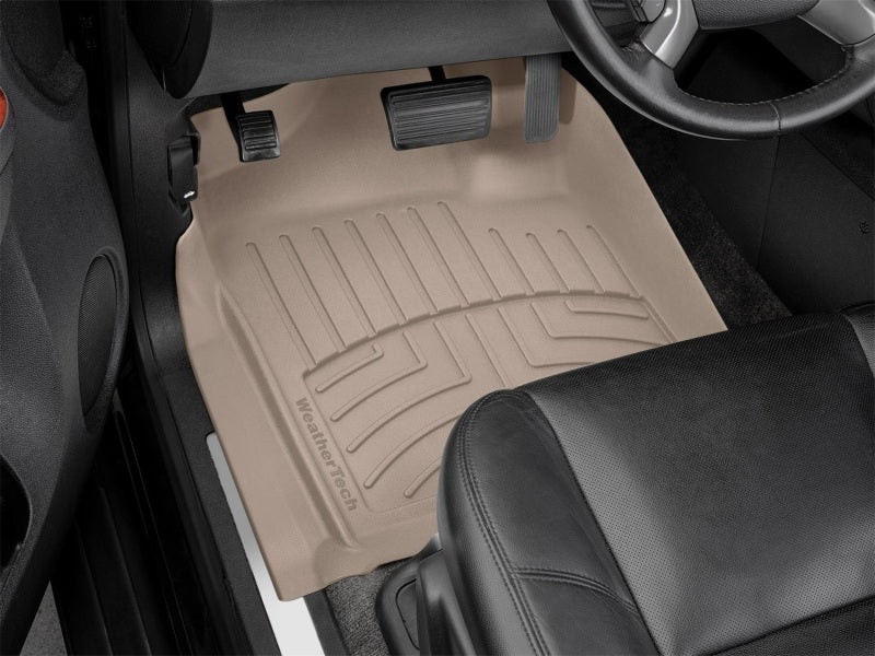 WeatherTech 2008-2013 GMC Sierra/Sierra Denali 1500 Front FloorLiner HP - Tan - Image 10