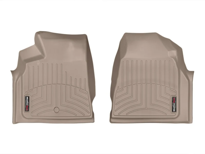 WeatherTech 2008 Buick Enclave (Fits Vehicles w/ Post Retention) Front FloorLiner - Tan - Image 2