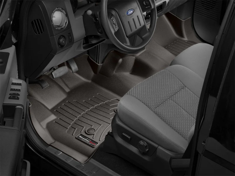 WeatherTech 2012-2016 Ford F-250/F-350/F-450/F-550 Front FloorLiner - Cocoa - Image 13