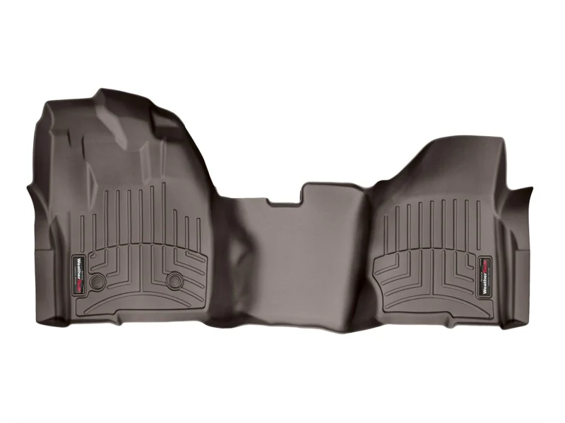WeatherTech 2012-2016 Ford F-250/F-350/F-450/F-550 Front FloorLiner - Cocoa - Image 2