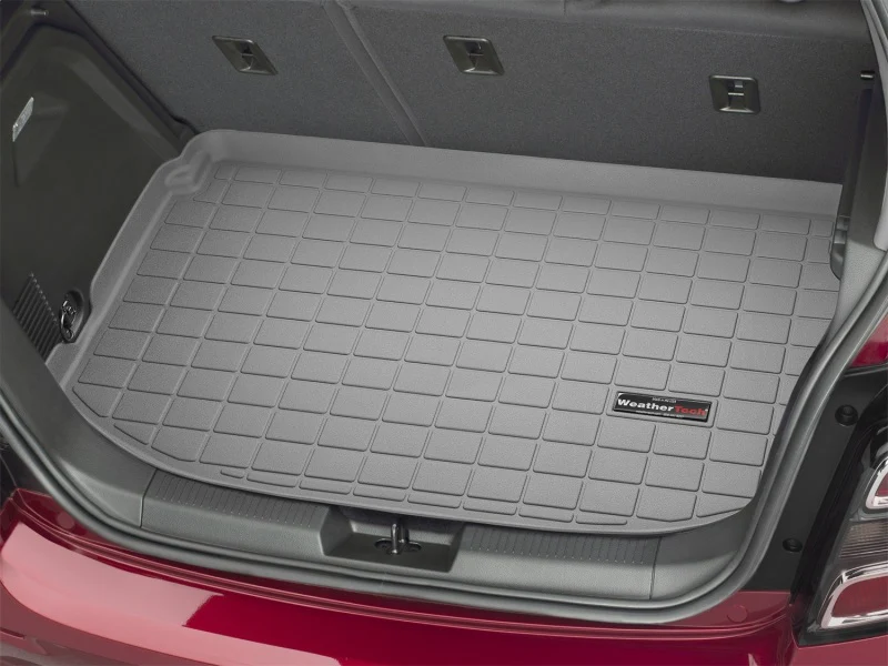 WeatherTech 2012+ Chevrolet Sonic Cargo Liners - Grey - Image 3