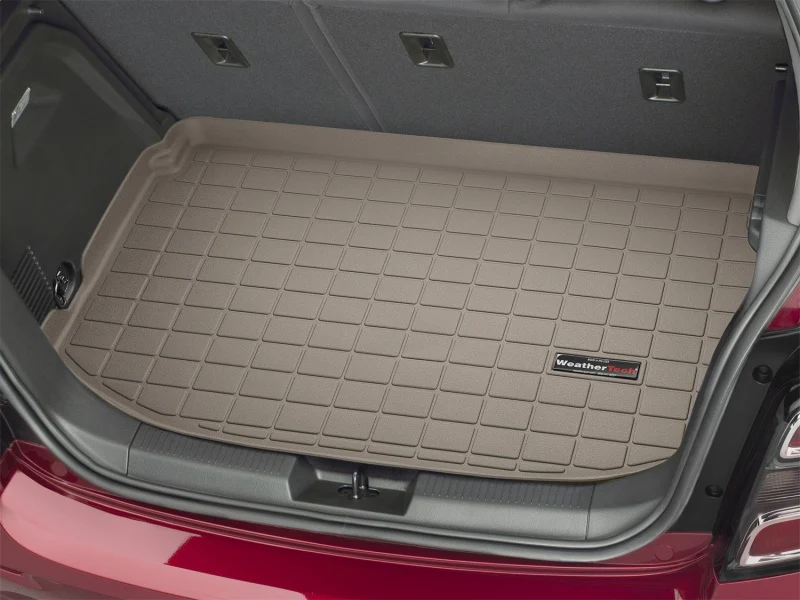 WeatherTech 2012+ Chevrolet Sonic Cargo Liners - Tan - Image 3
