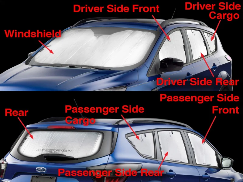 WeatherTech 2013+ Ford Escape TechShade Full Vehicle Kit - Image 5