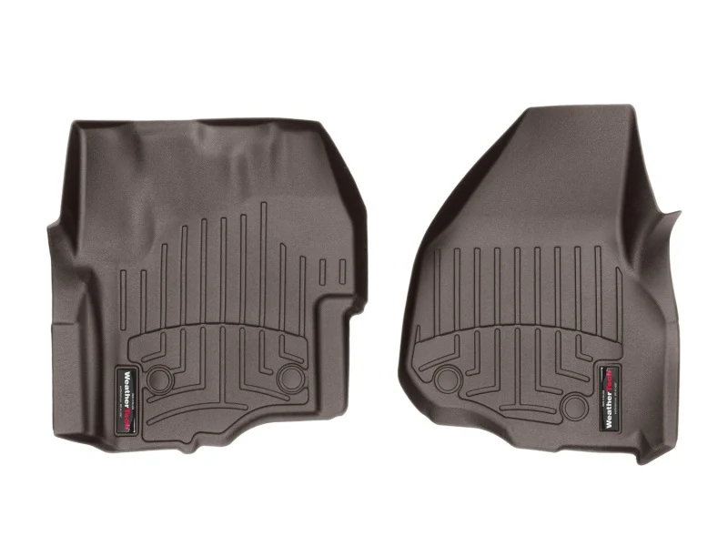 WeatherTech 2014-2015 Ford F-250/F-350/F-450/F-550 Front FloorLiner - Cocoa - Image 2