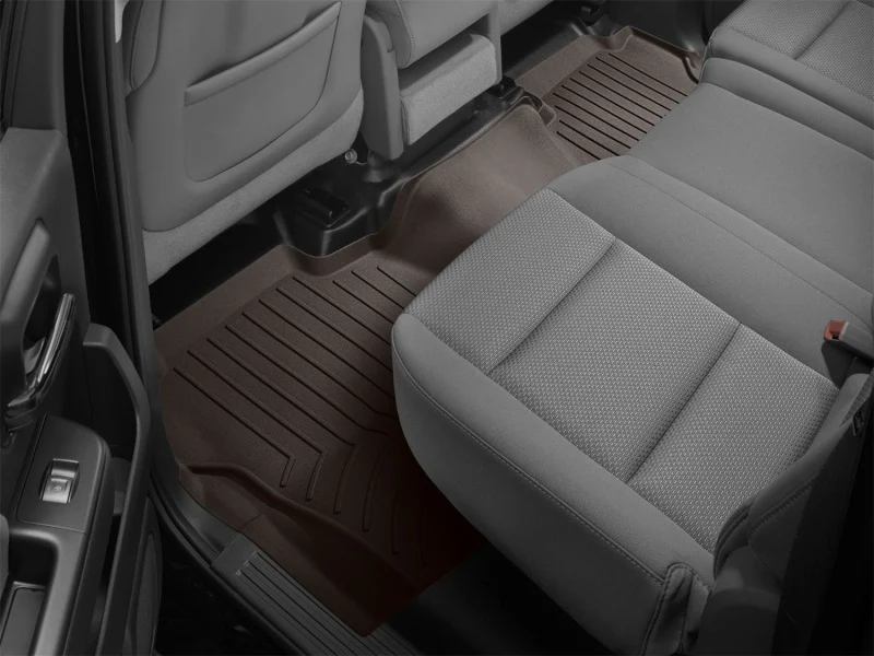 WeatherTech 2014-2018 Chevrolet Silverado 1500 Rear FloorLiner HP - Cocoa - Image 3