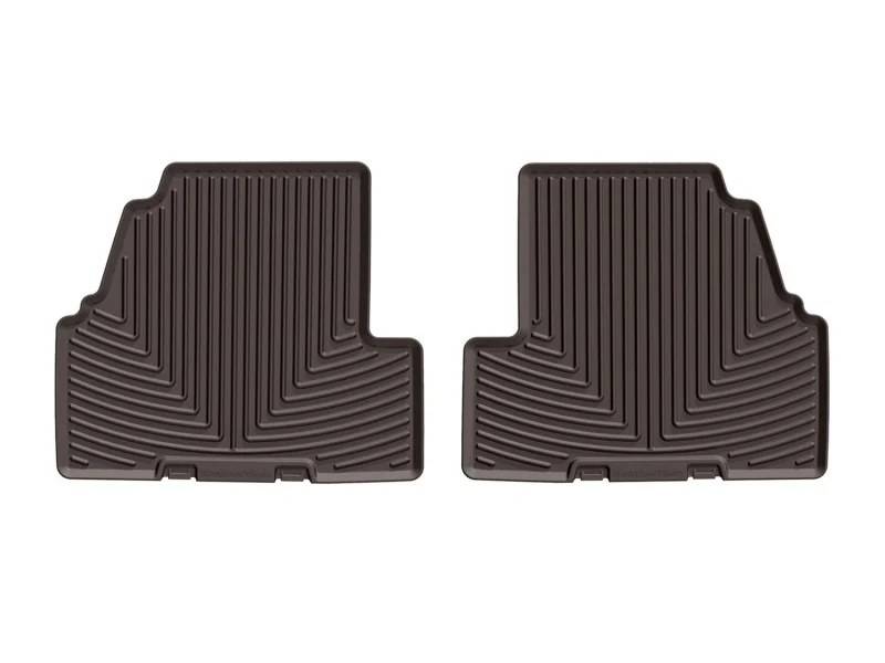 WeatherTech 2014-2019 Chevrolet Trax Rear Rubber Mats - Cocoa