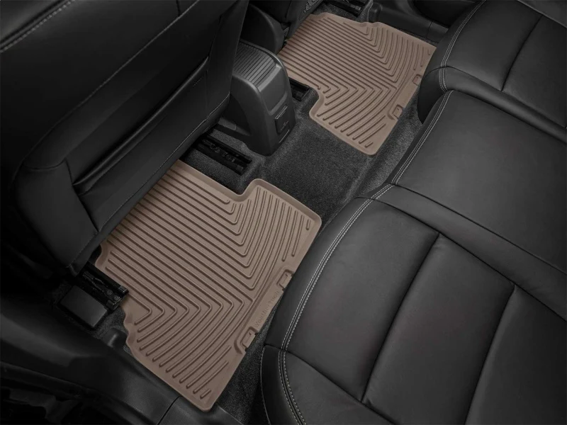 WeatherTech 2014-2019 Chevrolet Trax Rear Rubber Mats - Tan - Image 2