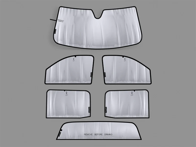 WeatherTech 2014+ Chevrolet Silverado 1500 Crew Cab TechShade Full Vehicle Kit - Image 8