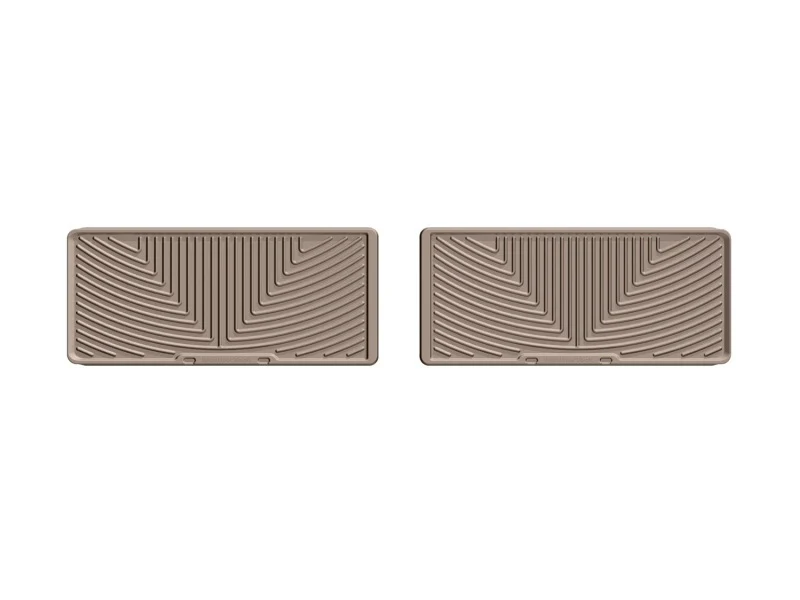 WeatherTech 2015-2020 Chevrolet Tahoe Rear Rubber Mats - Tan