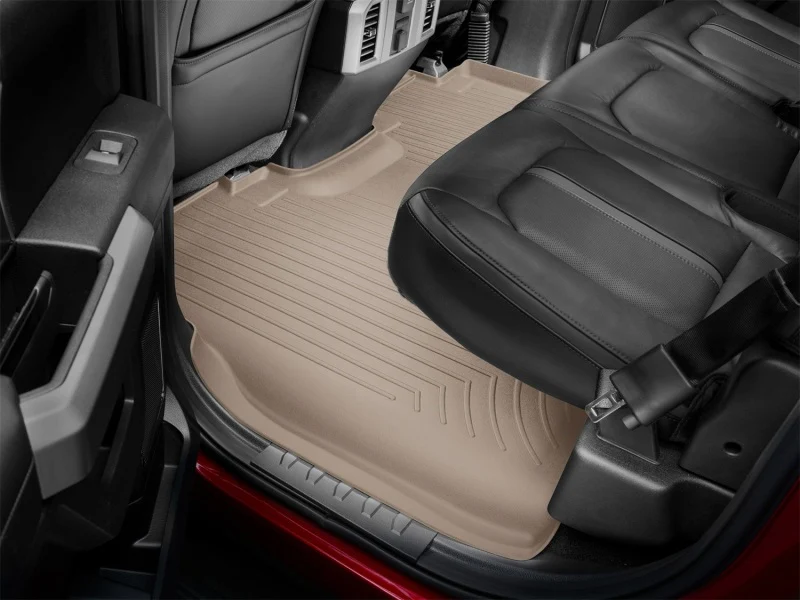 WeatherTech 2015-2020 Ford F-150 Rear FloorLiner - Tan - Image 13
