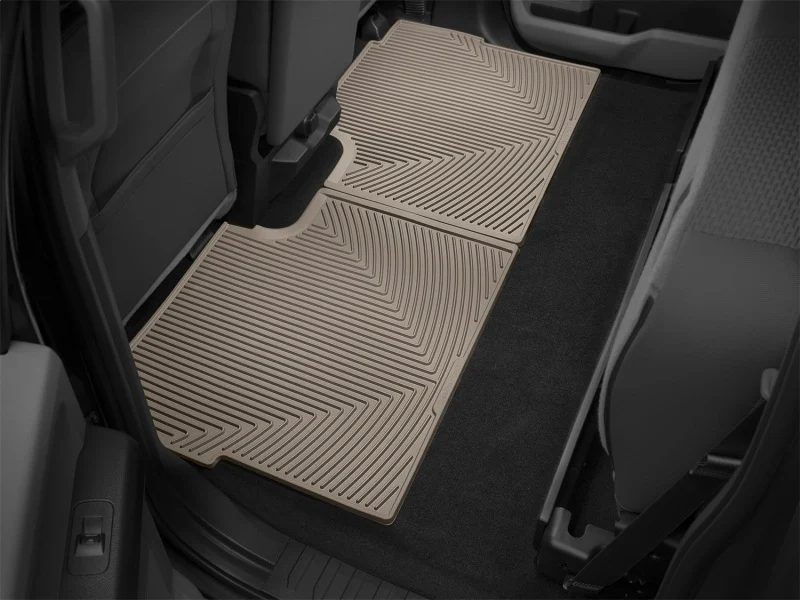WeatherTech 2015-2020 Ford F-150 Rear Rubber Mats - Tan - Image 5