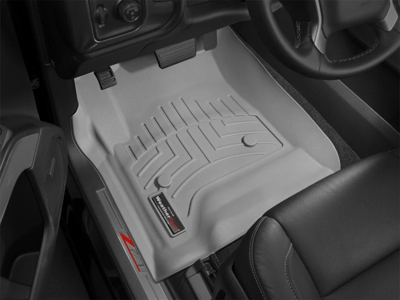 WeatherTech 2015+ Cadillac Escalade Front FloorLiner - Grey - Image 13