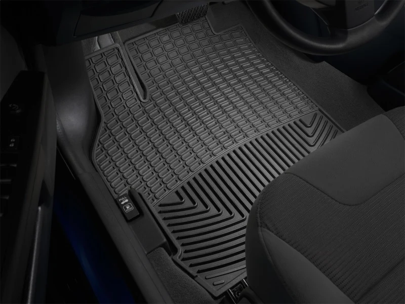 WeatherTech 2015+ Chevrolet Colorado Front Rubber Mats - Black - Image 2