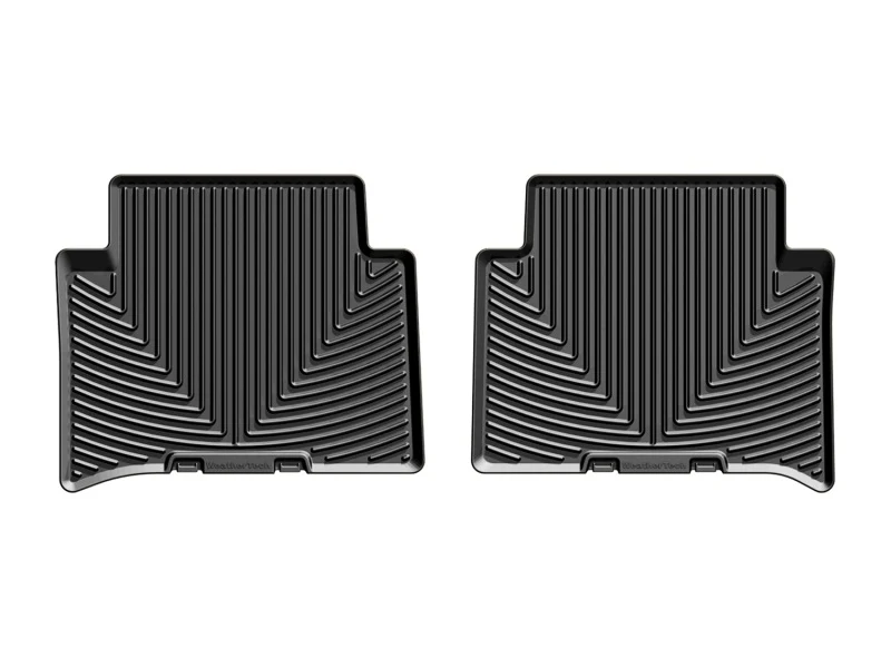 WeatherTech 2015+ Chevrolet Colorado Rear Rubber Mats - Black - Image 3