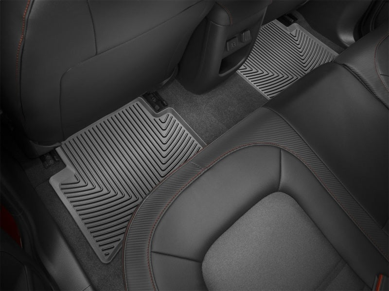 WeatherTech 2015+ Chevrolet Colorado Rear Rubber Mats - Black - Image 5
