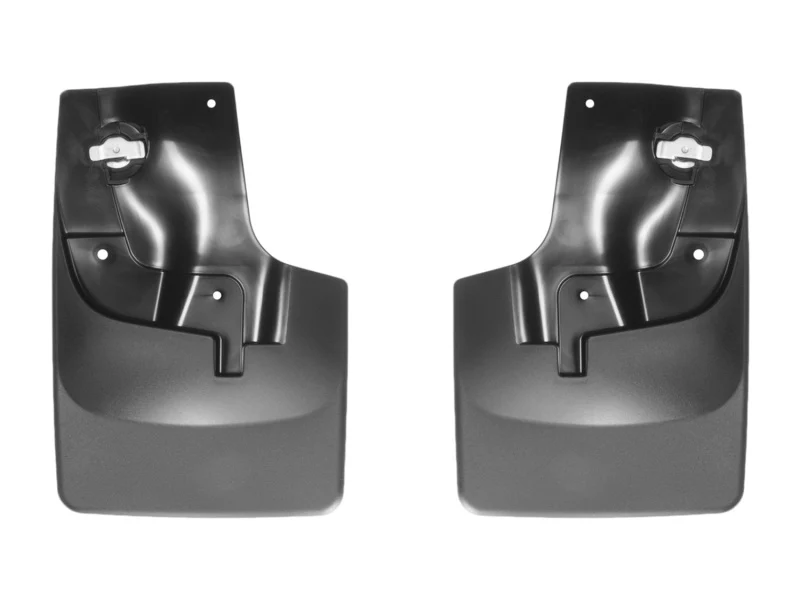 WeatherTech 2015 Chevrolet Colorado w/ Fender Flares No Drill Front Mudflaps - Image 4