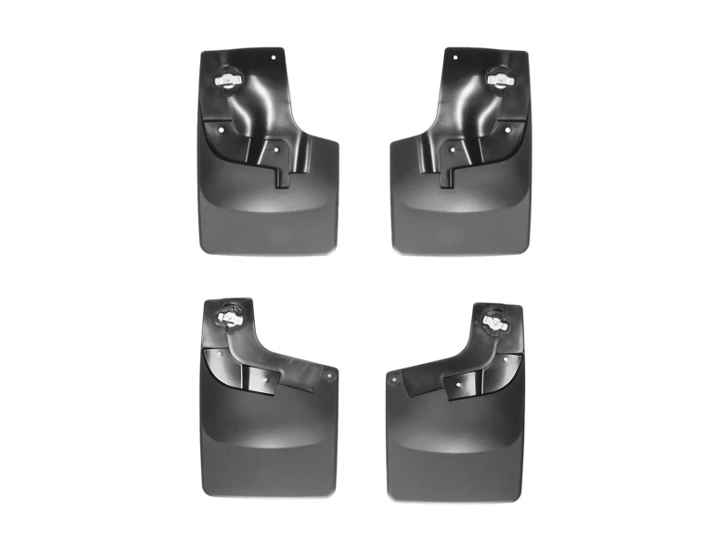 WeatherTech 2015 Chevrolet Colorado w/ Fender Flares No Drill Front & Rear Mudflaps - Image 5