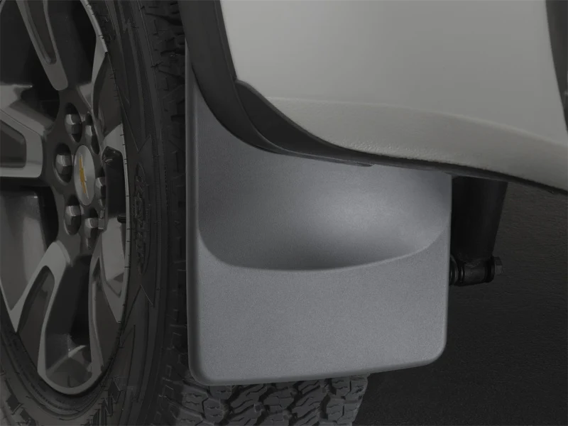 WeatherTech 2015 Chevrolet Colorado w/ Flare No Drill Rear Mudflaps - Image 5