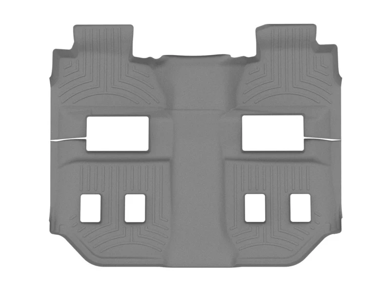 WeatherTech 2015+ Chevrolet Suburban Rear FloorLiner - Grey (Fits w/2nd Row Bucket Seats) - Image 4