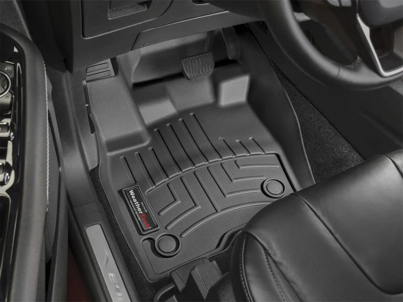 WeatherTech 2015+ Ford Edge Front FloorLiner - Black - Image 10