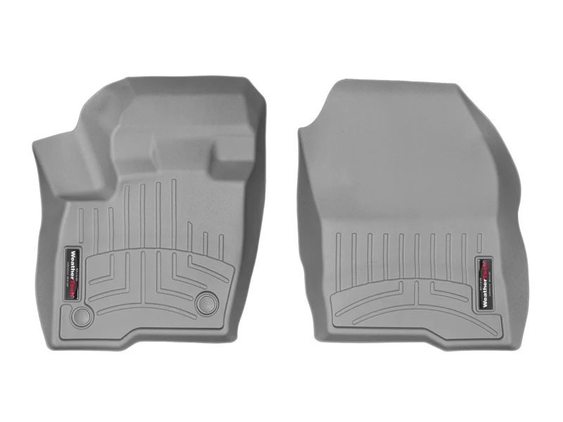 WeatherTech 2015+ Ford Edge Front FloorLiner - Grey
