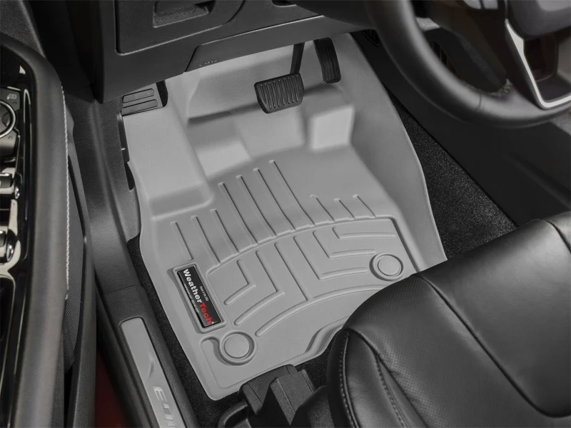 WeatherTech 2015+ Ford Edge Front FloorLiner - Grey - Image 13