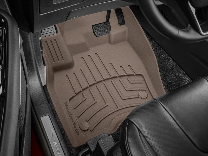 WeatherTech 2015+ Ford Edge Front FloorLiner HP - Tan - Image 4