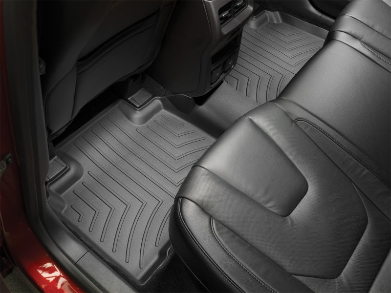 WeatherTech 2015+ Ford Edge Rear FloorLiner - Black - Image 11