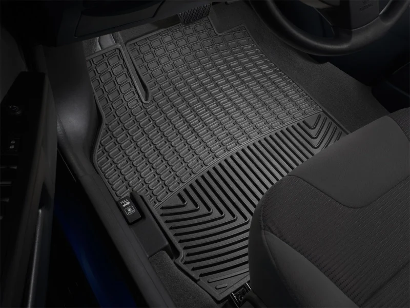 WeatherTech 2015+ Ford F-150 Front Rubber Mats - Black - Image 3