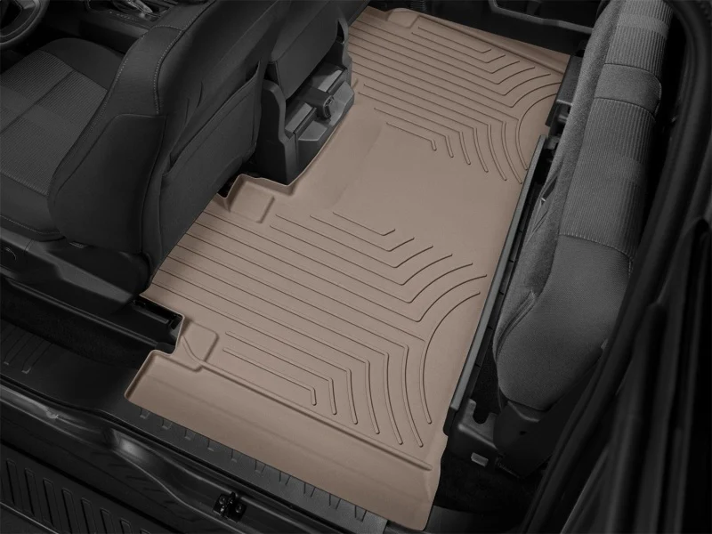 WeatherTech 2015+ Ford F-150 Rear FloorLiner HP - Tan - Image 11