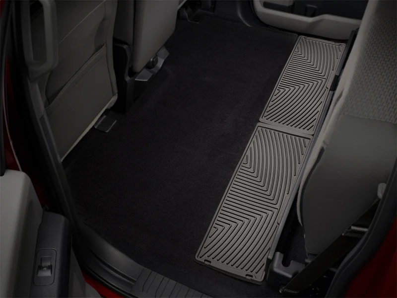 WeatherTech 2015+ Ford F-150 Rear Rubber Mats - Cocoa - Image 3