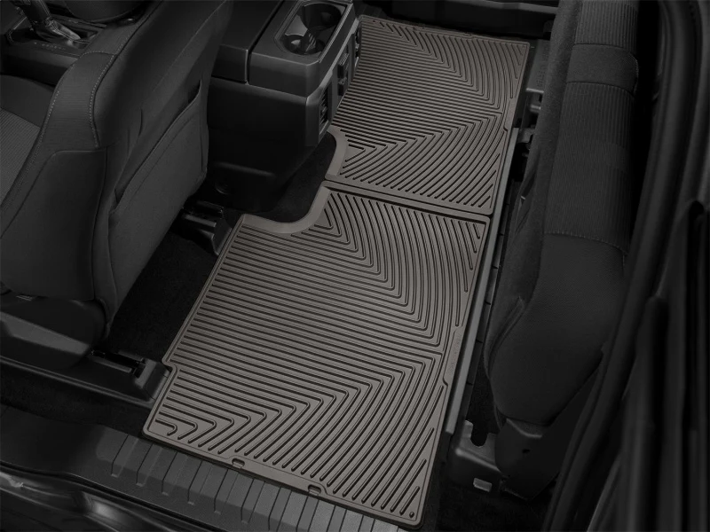 WeatherTech 2015+ Ford F-150 Rear Rubber Mats - Cocoa - Image 3